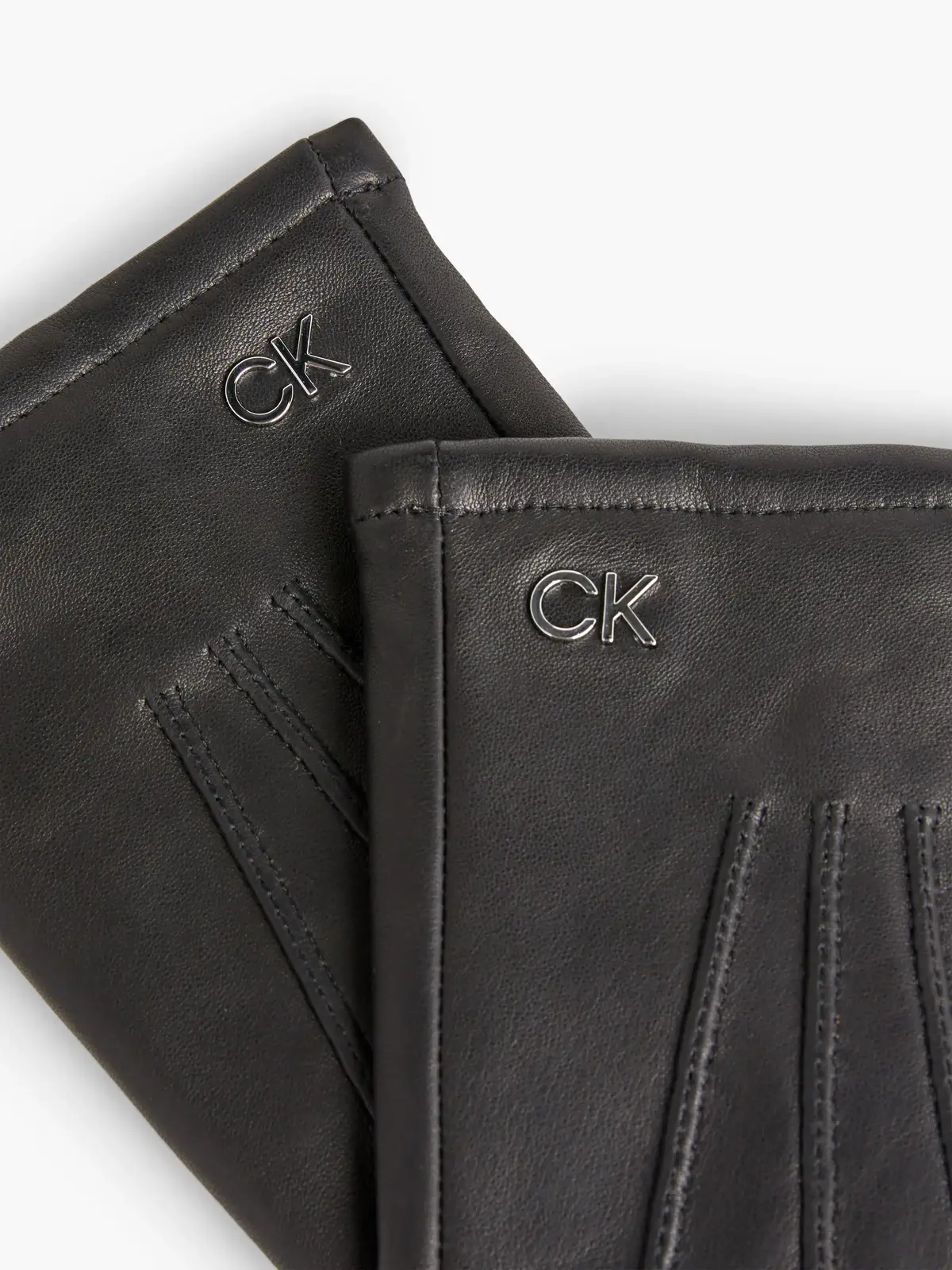 Calvin Klein GS CK METAL GLOVES L Erkek Siyah Eldiven