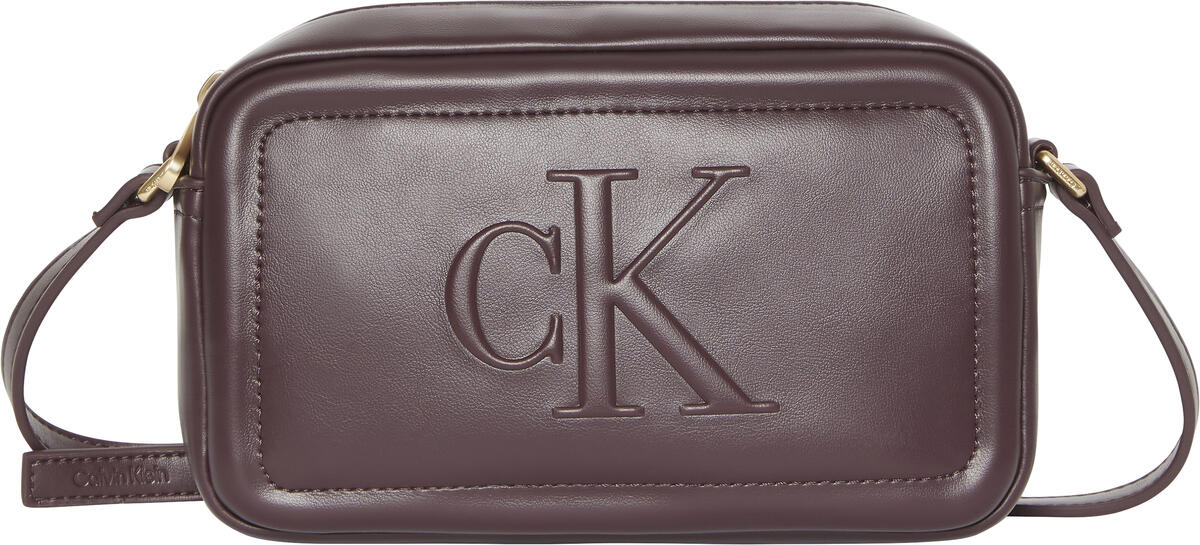 Calvin Klein BOLD CK CAMERA BAG Kırmızı Kadın El Çantası Calvin Klein BOLD CK CAMERA BAG Kırmızı Kadın El Çantası