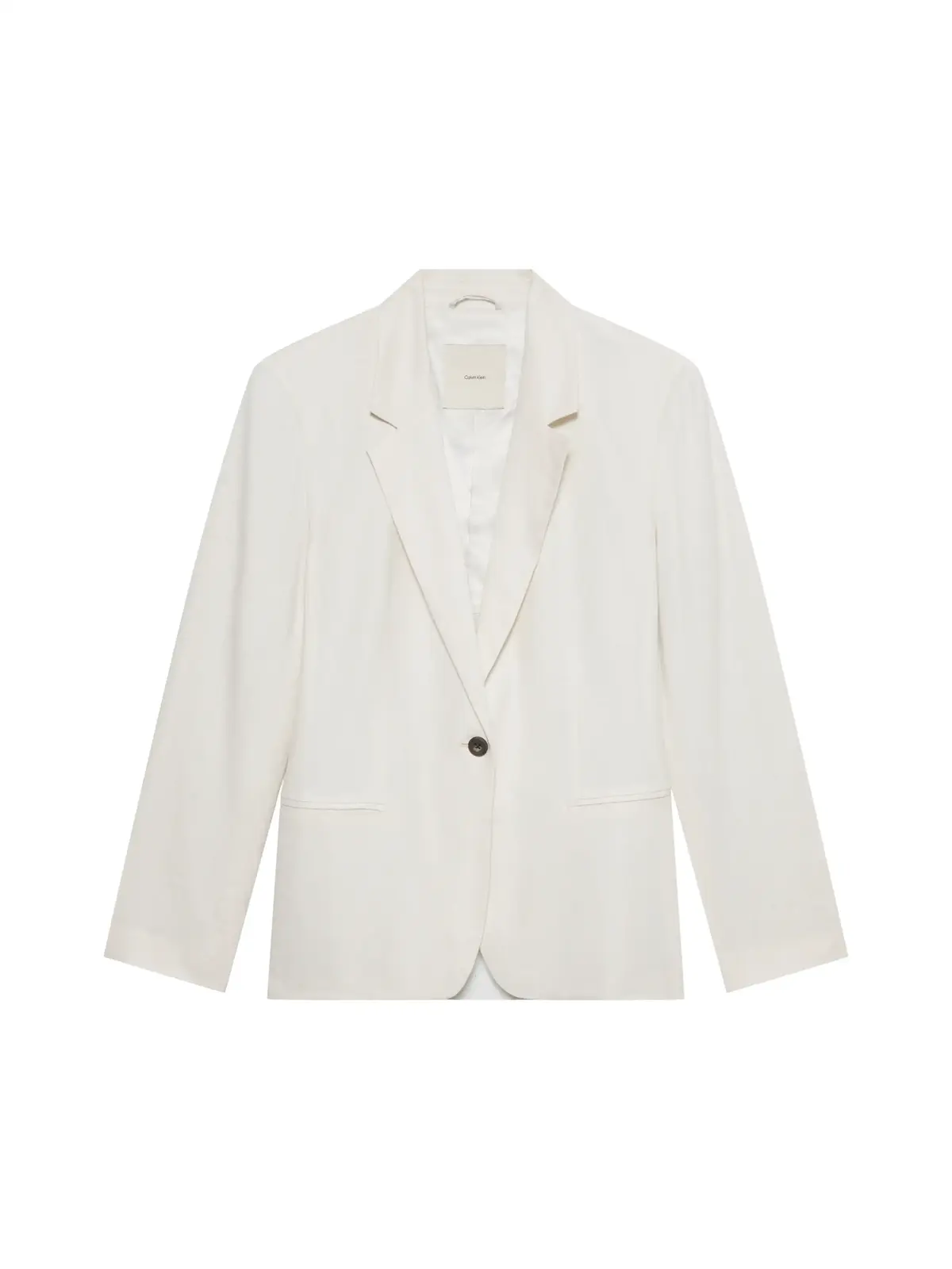 LINEN BLEND BLAZER, YAS