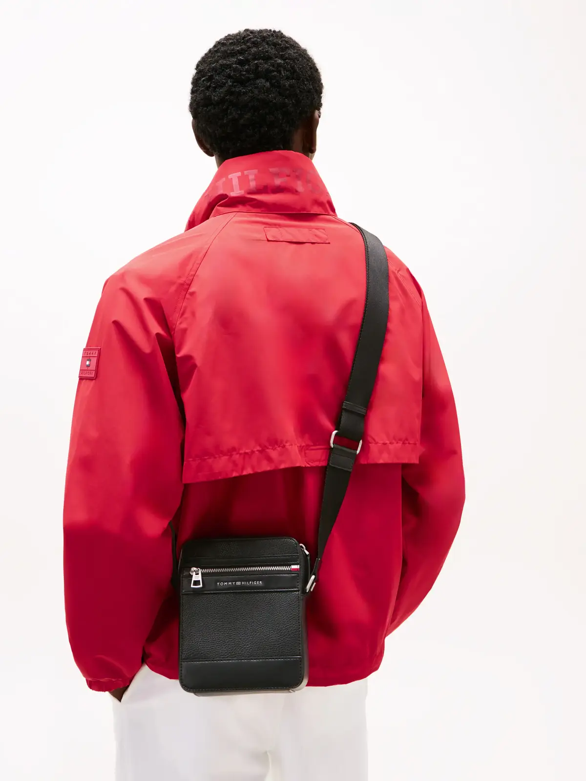 Tommy Hilfiger TH CENTRAL MINI REPO, BDS Siyah Erkek Çanta & Cüzdan