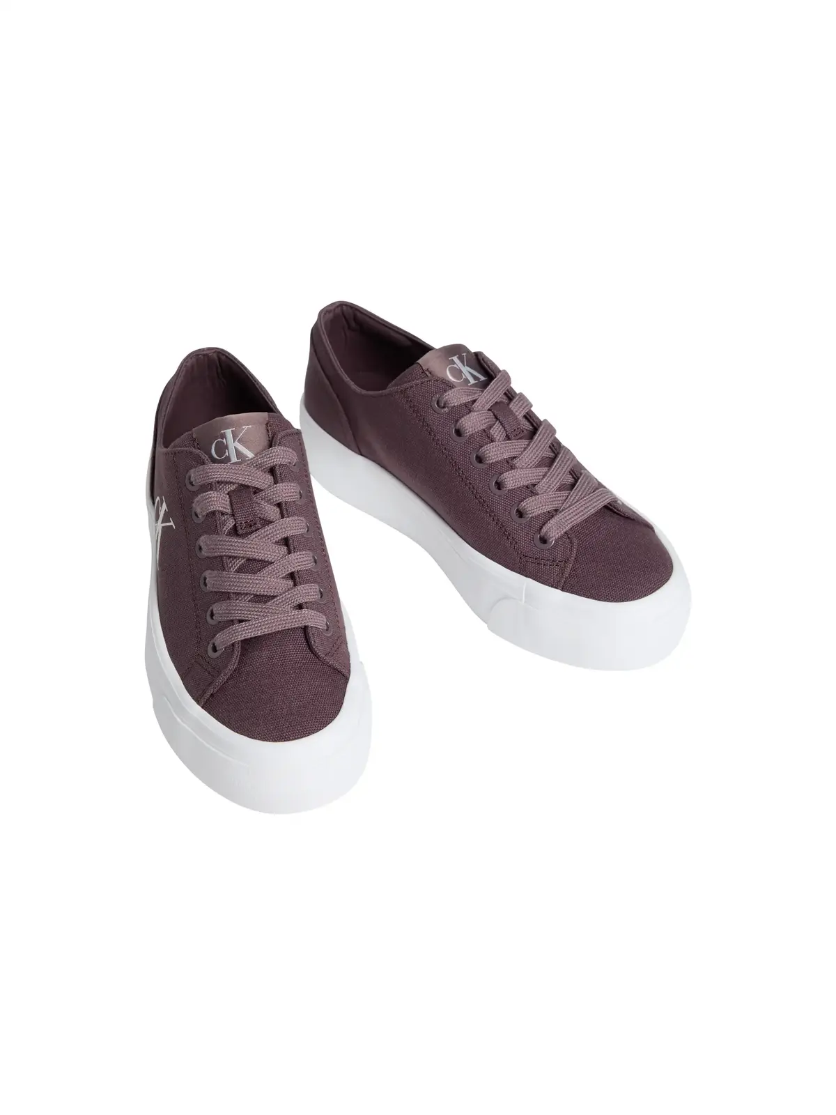 Calvin Klein VULC FLATFORM LOW Kahverengi Kadın Kalın Tabanlı Sneaker