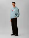 Calvin Klein LS EU 350TERRY CK Yeşil Erkek Kapüşonlu Sweatshirt