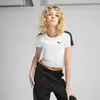 PUMA T7 Baby Tee Beyaz Kadın Crop