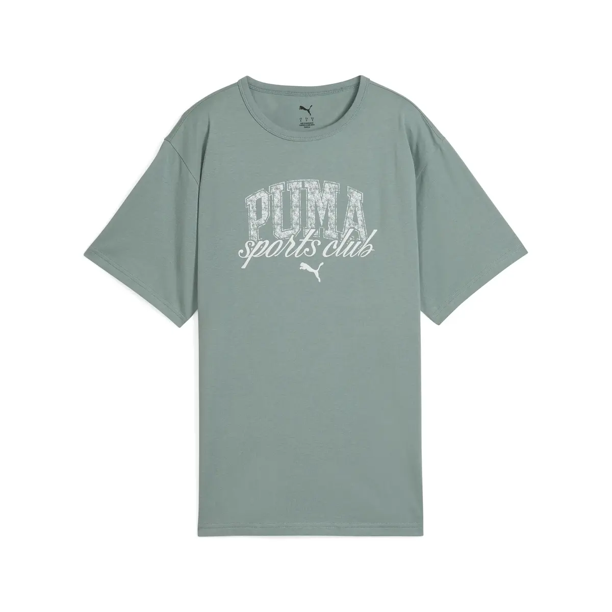 PUMA CLASS Relaxed Tee Yeşil Kadın T-Shirt