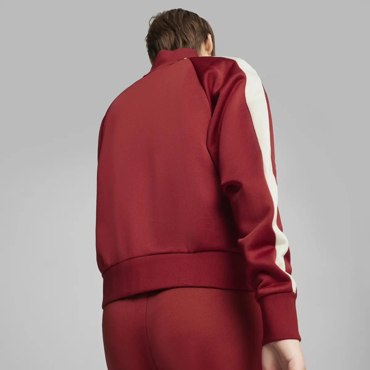 Puma ICONIC T7 Track Jacket Bordo Kadın Sweatshirt