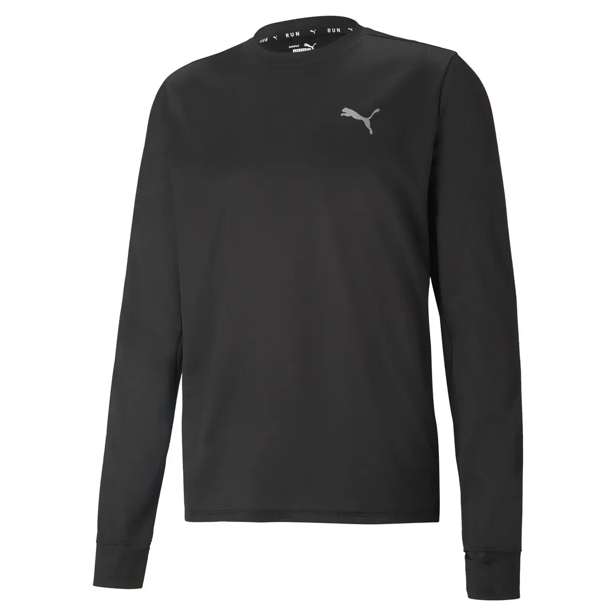 Puma Run Fav Ls Tee Siyah Erkek Koşu Ve Performans Uzun Kollu T-Shirt