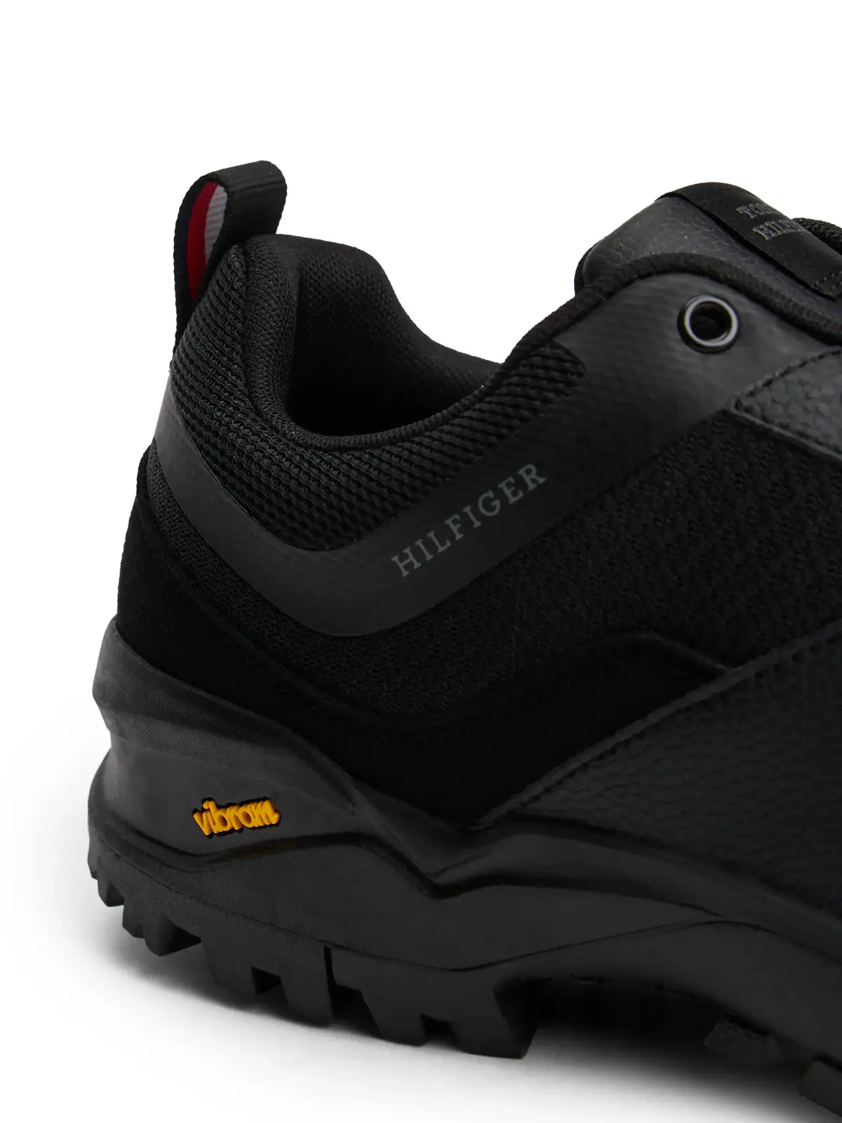 Tommy Hilfiger VIBRAM LOW RUNNER TE, BDS Siyah Erkek Günlük Spor Ayakkabı