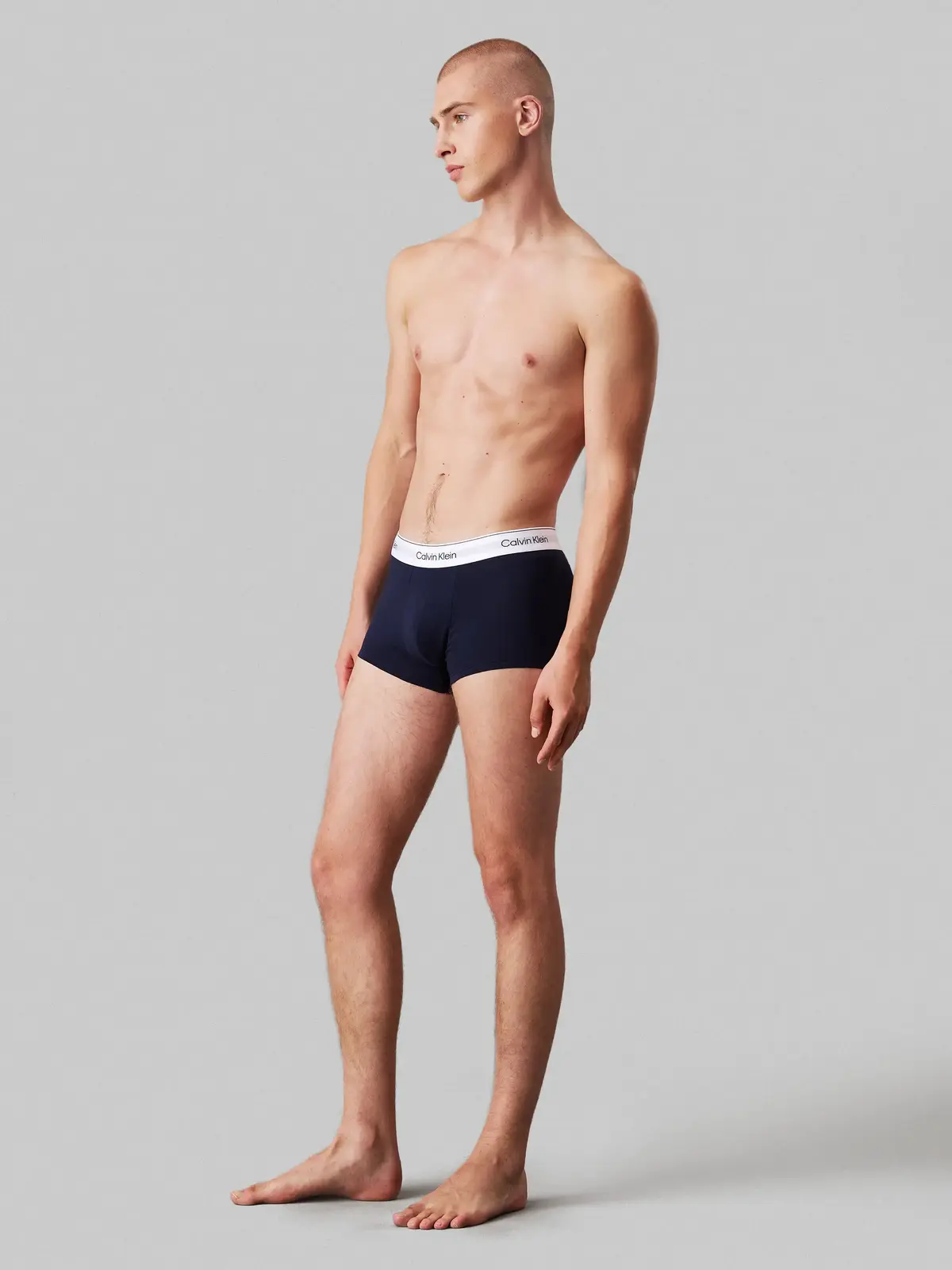 Calvin Klein LOW RISE TRUNK 3PK Erkek 3lü Boxer Set