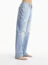 Calvin Klein 90S STRAIGHT Kadın Mavi Kot Pantolon