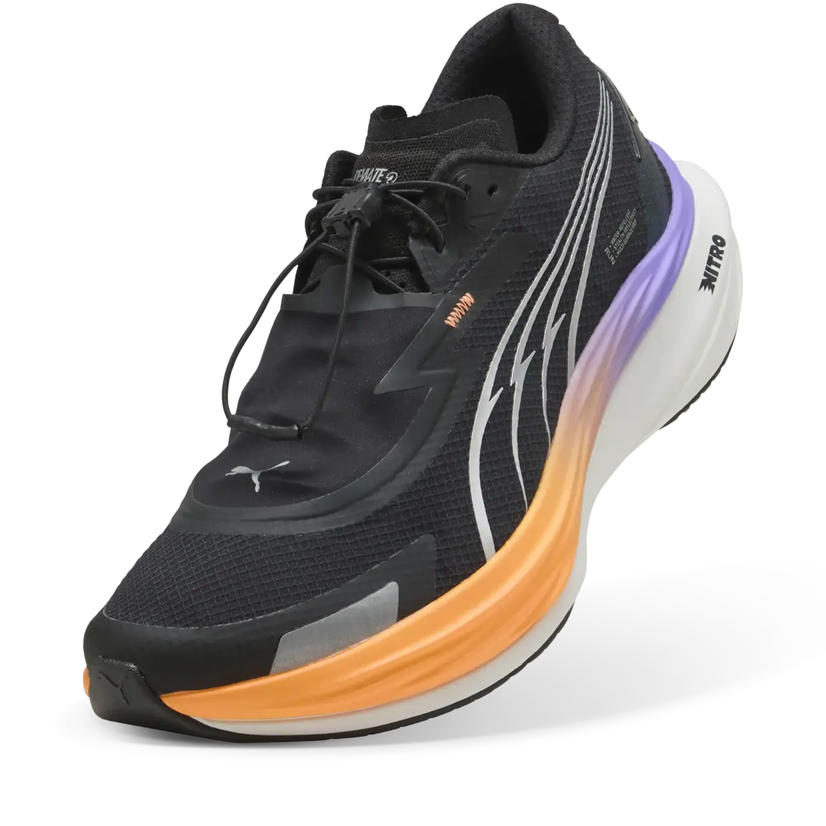 PUMA Deviate NITROTM3 WTR+ Siyah Erkek Yürüyüş ve Koşu Ayakkabısı