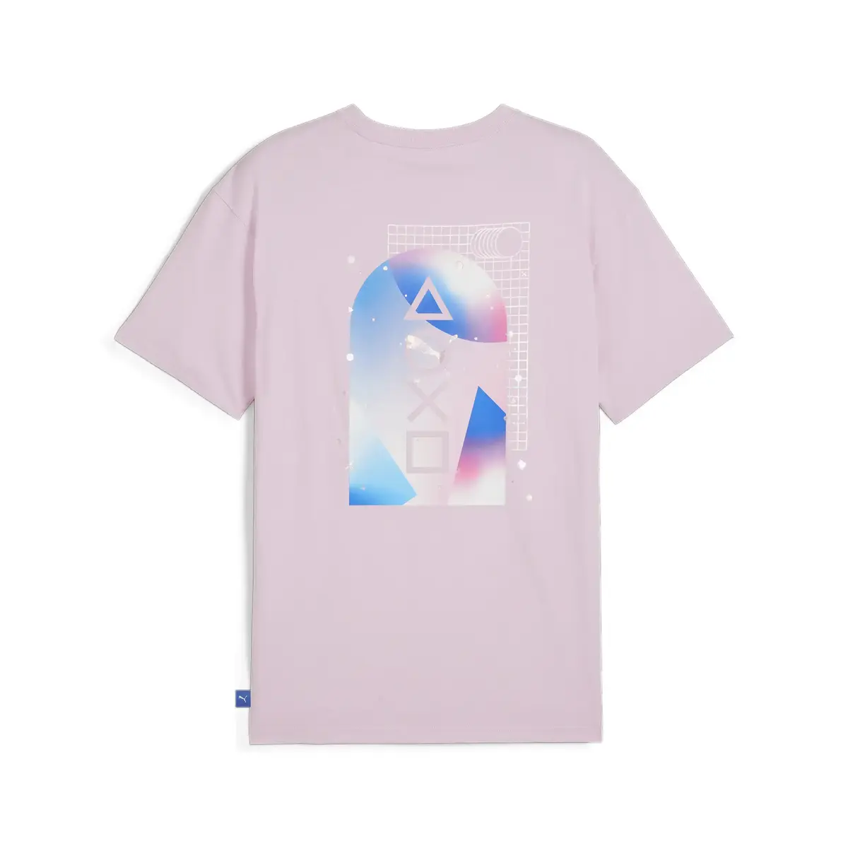 Puma X PLAYSTATION Elevated Tee Lila Erkek T-Shirt