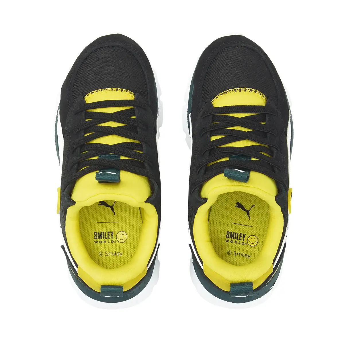 Puma Wr Flex Slip On Smıleyworld Ps Siyah Çocuk Çocuk Günlük Spor Ayakkabı