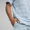 Puma X PTC Striped Tee Mavi Erkek T-Shirt