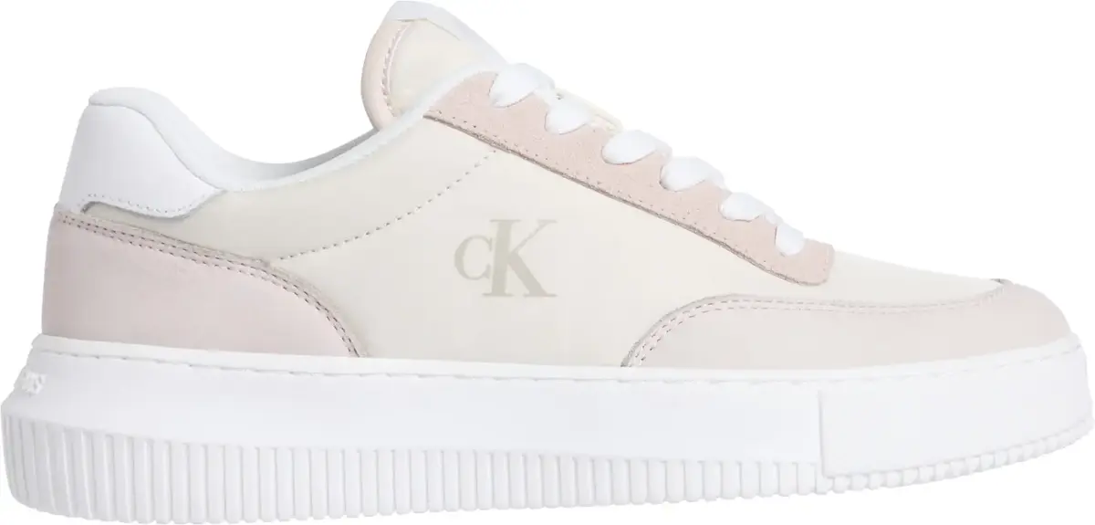 Calvin Klein CHUNKY CUPSOLE LOW M, 01T Gri Kadın Spor Ayakkabı & Sneaker