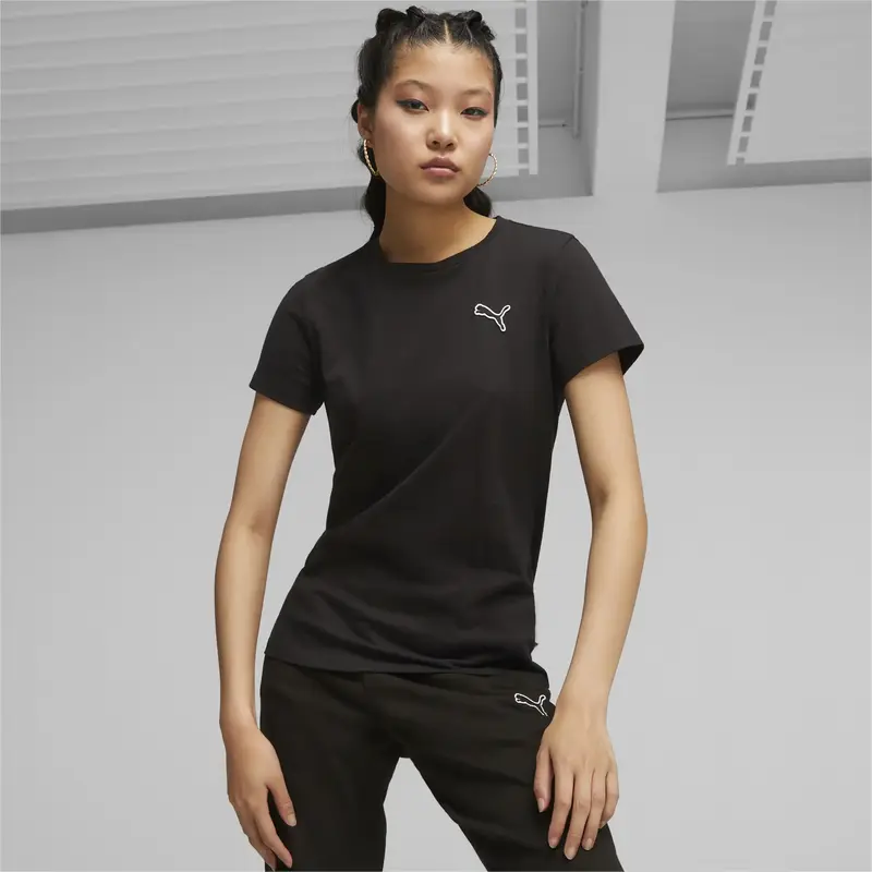 Puma BETTER ESSENTIALS Tee Siyah Kadın T-Shirt