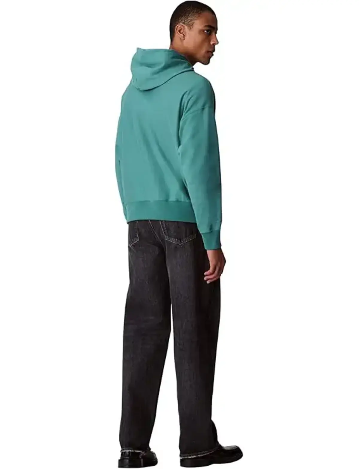 Calvin Klein PREMIUM TERRY MICRO MONOLOGO HOO Yeşil Erkek Hoodie Calvin Klein PREMIUM TERRY MICRO MONOLOGO HOO Yeşil Erkek Hoodie