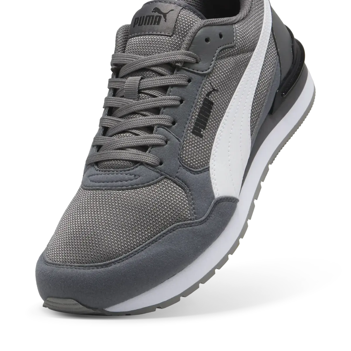 Puma ST Runner v4 Mesh Gri Erkek Spor Ayakkabı & Sneaker