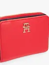 Tommy Hilfiger TH LOGOTAPE MED ZA, XLG Kırmızı Kadın Çanta & Cüzdan