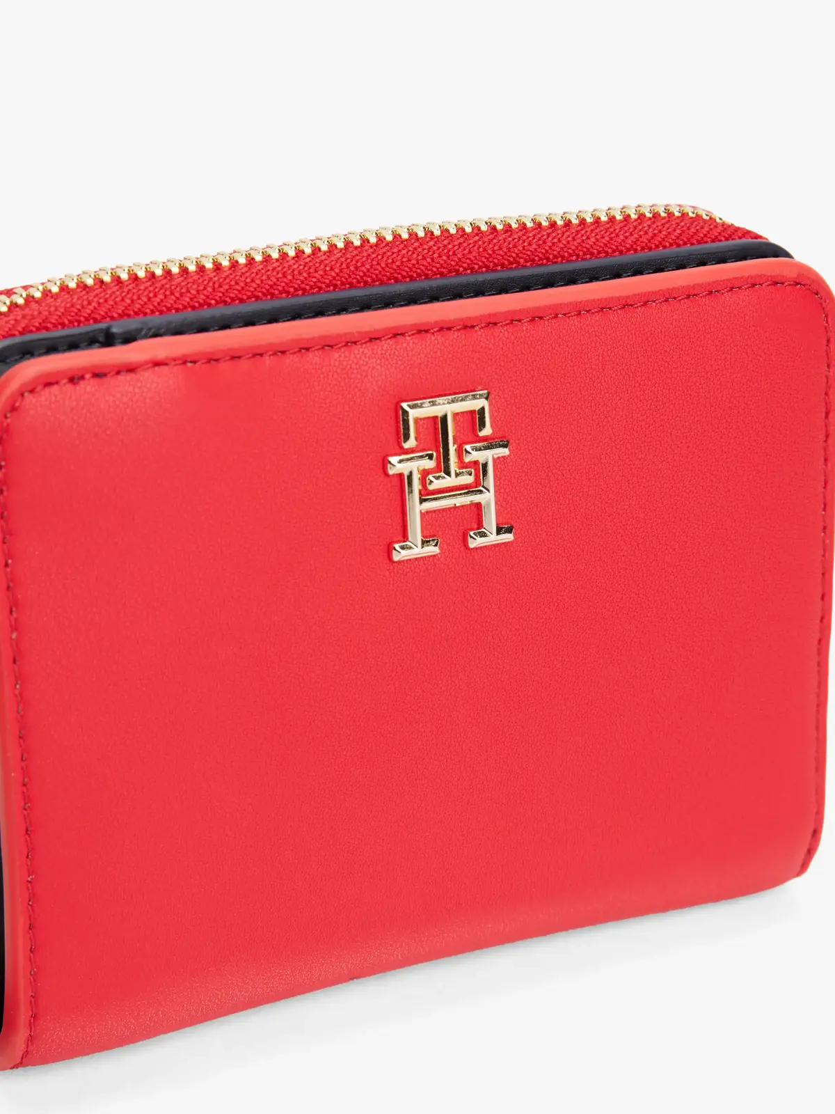 Tommy Hilfiger TH LOGOTAPE MED ZA, XLG Kırmızı Kadın Çanta & Cüzdan