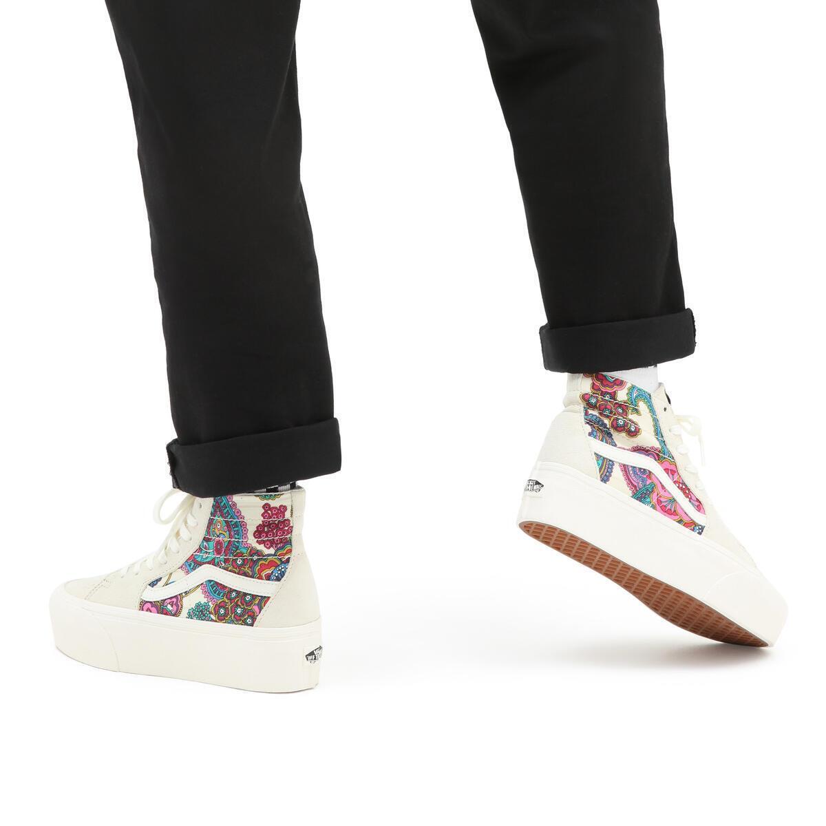 Vans UA SK8-Hi Tapered Stackform Beyaz Unisex Bilekli Günlük Spor Ayakkabı