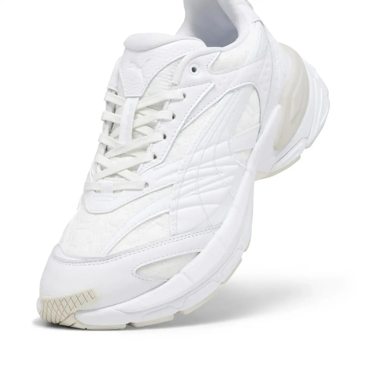 Puma Velophasis Luxe Sport II Beyaz Unisex Günlük Spor Ayakkabı