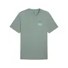 PUMA WARDROBE ESS Graphic Tee Yeşil Erkek T-Shirt