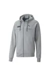Puma Mapf1 Hooded Sweat Jacket Mercedes Team Gri Erkek Fermuarlı Hoodie