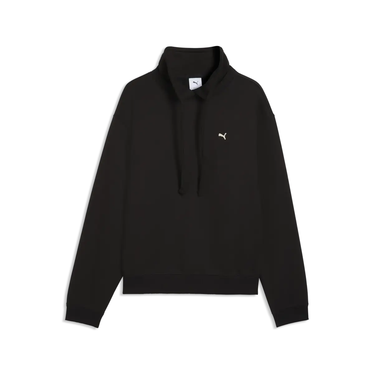 Puma SELECT Essentials Crew Siyah Erkek Sweatshirt
