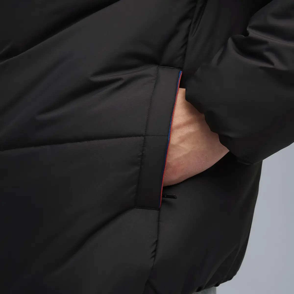 Puma BMW MMS ESS+ PUFFER JACKET Siyah Erkek Mont