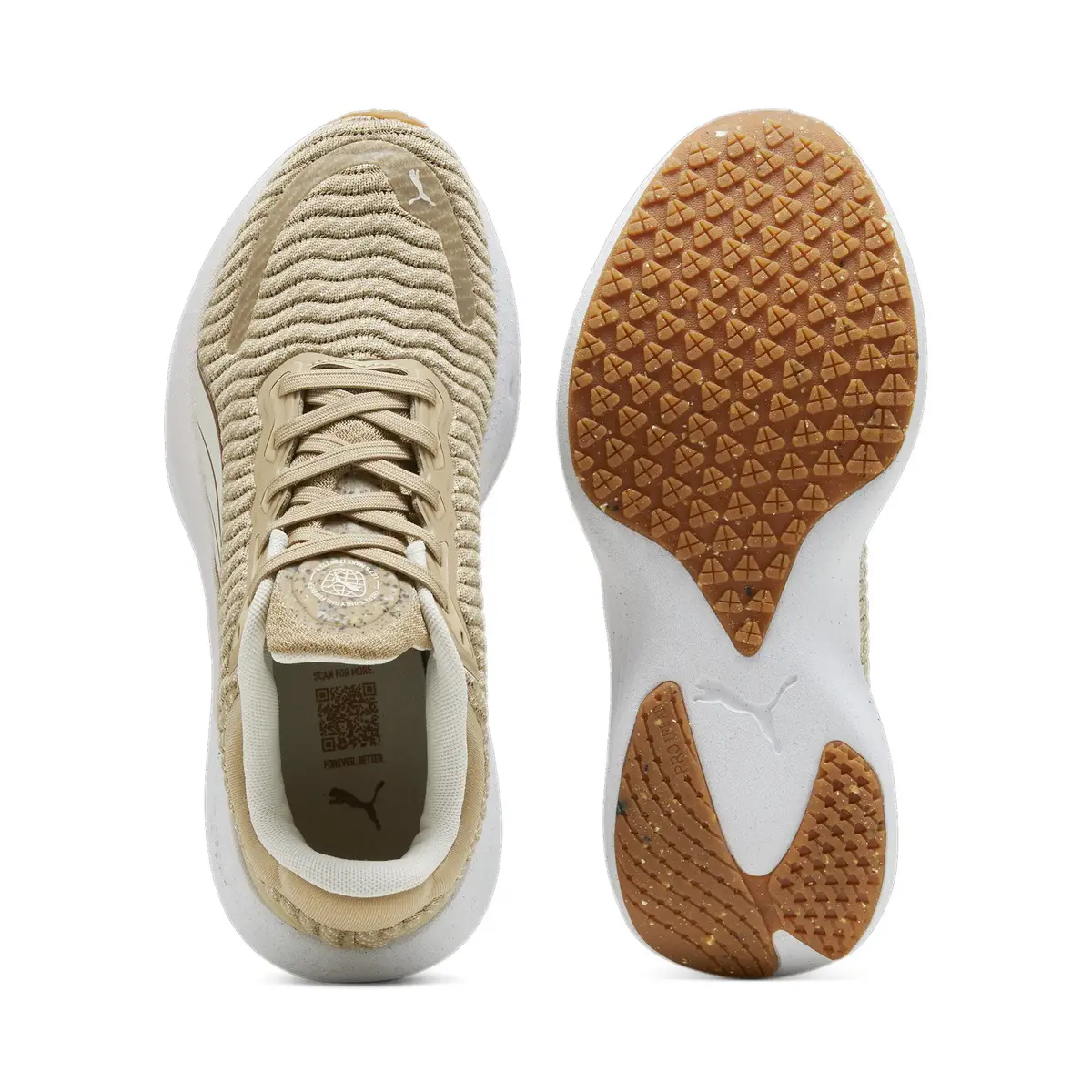 Puma Scend Pro Better Knit Açık Kahve Erkek Yürüyüş ve Koşu Ayakkabısı