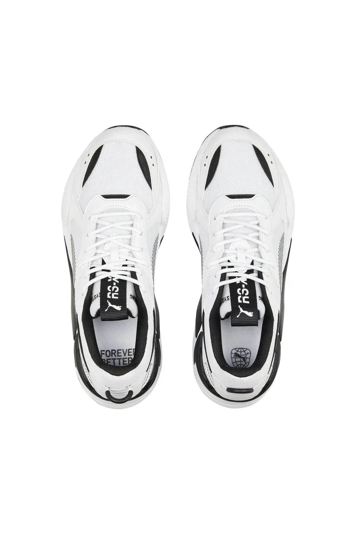Puma RS-X B&W - Beyaz Kadın/Unisex Günlük Spor Ayakkabı