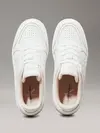 Calvin Klein BASKET CUPSOLE LOW M, 0LA Beyaz Kadın Spor Ayakkabı & Sneaker