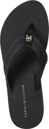 Tommy Hilfiger HILFIGER WEBBING BEA, BDS Siyah Kadın Terlik