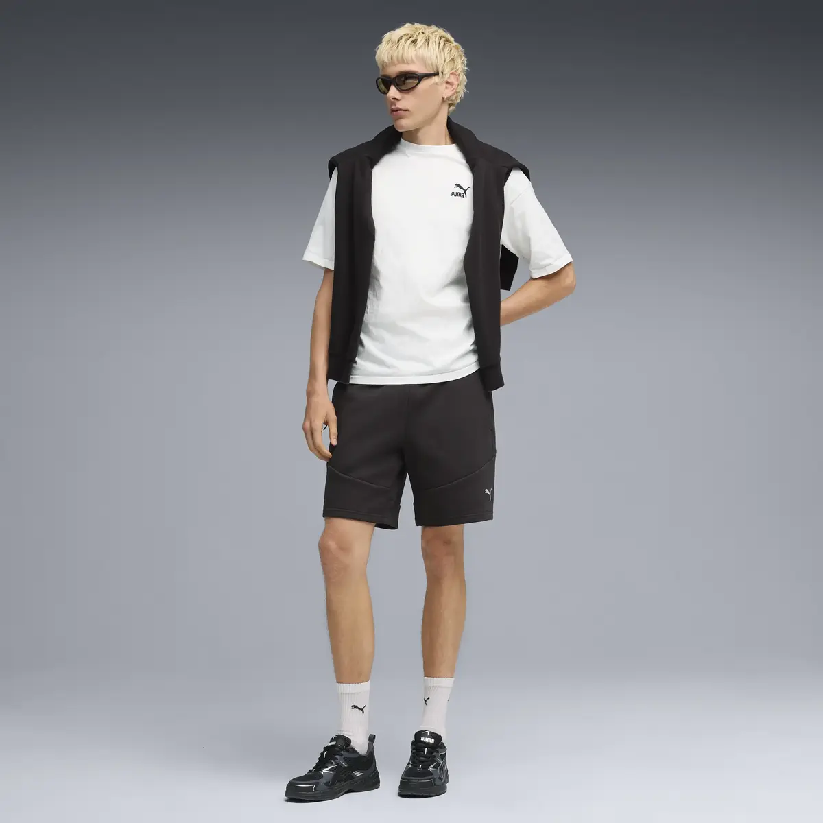 PUMA EVOSTRIPE SHORTS Siyah Erkek Şort