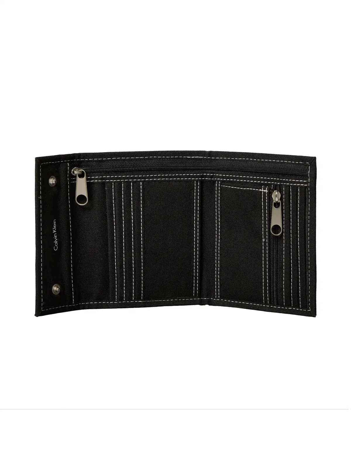 Calvin Klein GRAPHIC TRIFOLD WALL Siyah Üç Katlı Erkek Cüzdan
