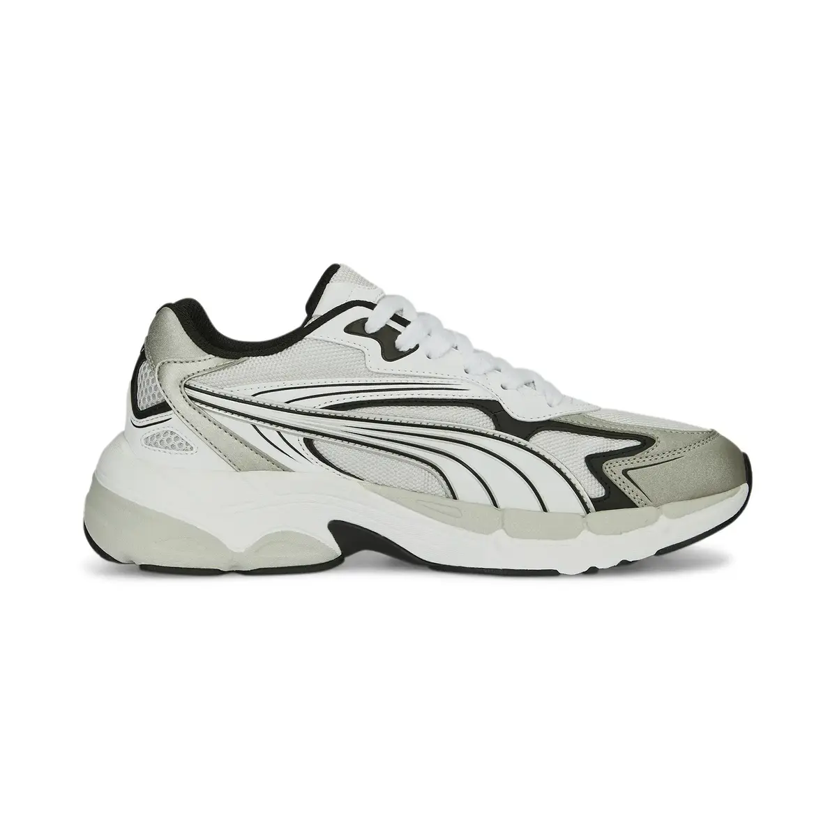 Puma Teveris Nitro Noughties Gri Unisex Günlük Spor Ayakkabı