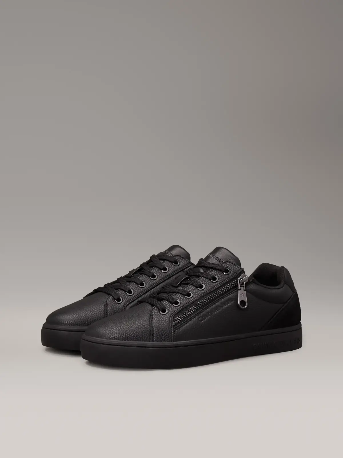 Calvin Klein CLASSIC CUPSOLE ZIP, 0GJ Siyah Erkek Spor Ayakkabı & Sneaker