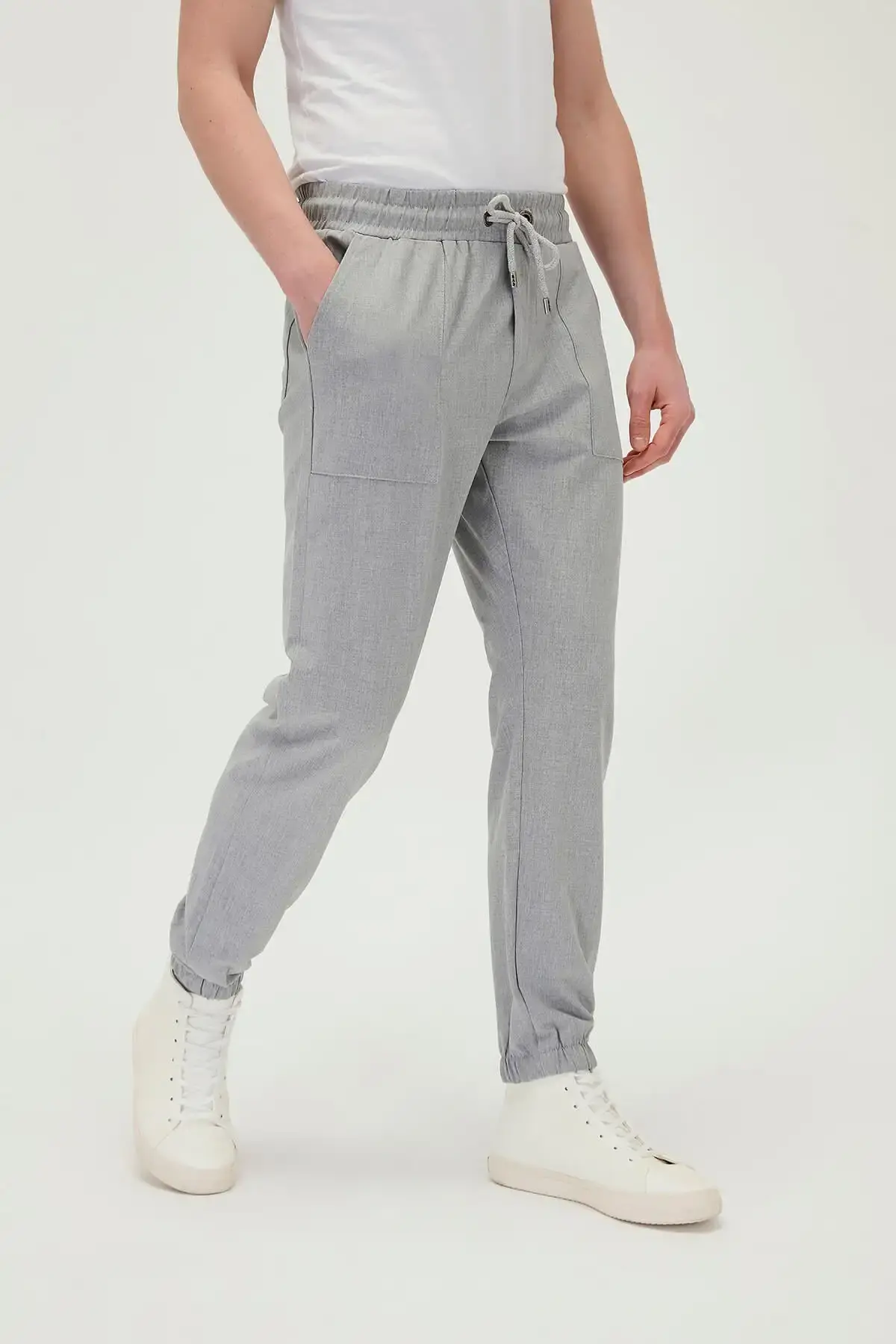 BAD BEAR DUBLIN PANTS Erkek Gri Eşofman Alt