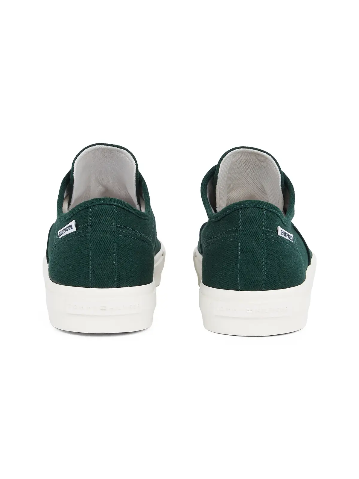 Tommy Hilfiger TH HI VULC LOW OXFOR Yeşil Erkek Spor Ayakkabı & Sneaker