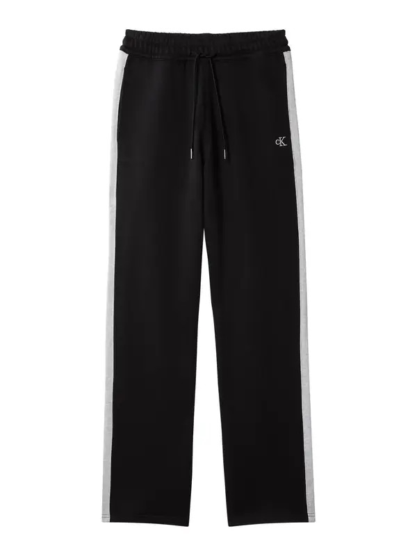 Calvin Klein MONOGRAM TERRY COLOR, UB1 Siyah Kadın Eşofman Altı