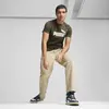 Puma ESS Logo Tee Yeşil Erkek T-Shirt & Polo