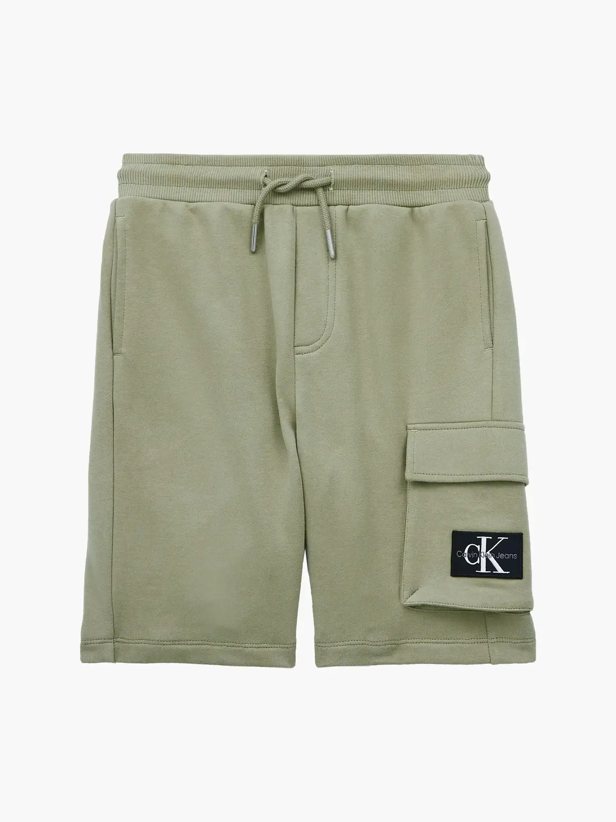Calvin Klein BADGE JOGGER CARGO S Erkek Gri Şort