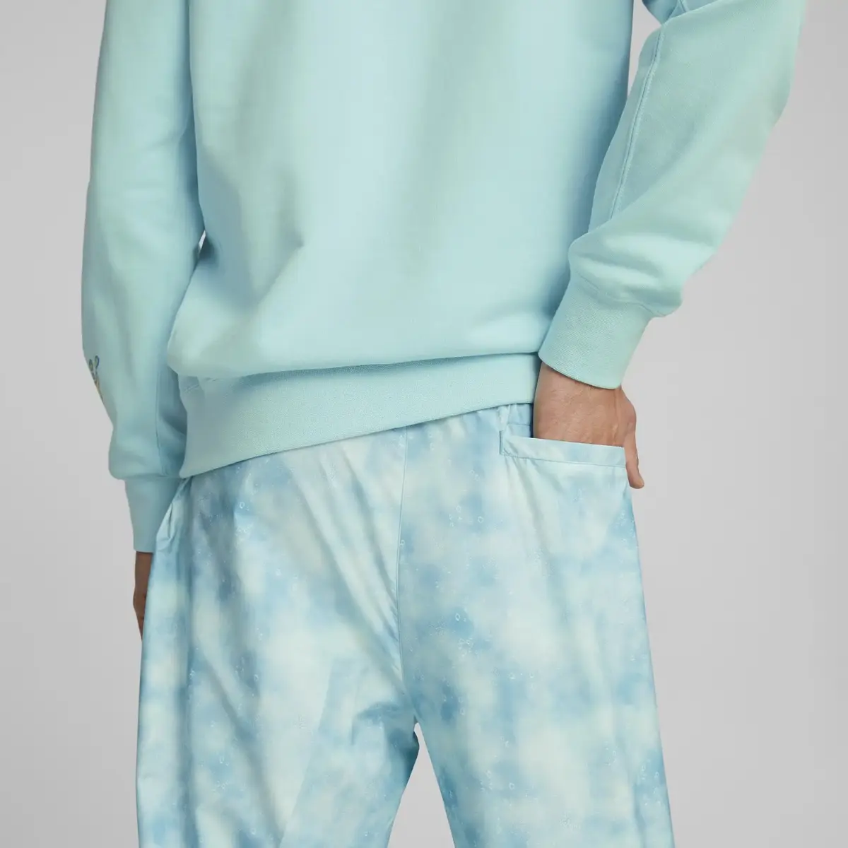 Puma Summer Squeeze Track Pants Mavi Erkek Eşofman Altı