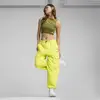 Puma Dare To Relaxed Cargo Sweatpants TR Sarı Kadın Eşofman Altı