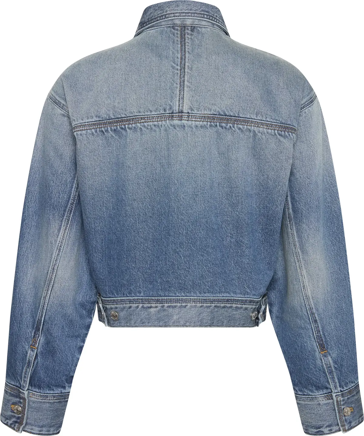 Calvin Klein WORKWEAR JACKET CK SANDED BLUE Kadın Mavi Kot Ceket