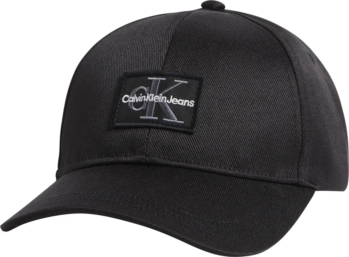 Calvin Klein MONO LOGO PATCH CAP, BEH Siyah Erkek Şapka