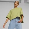 Puma INFUSE Relaxed Tee Yeşil Kadın T-Shirt