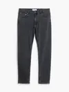 Calvin Klein TAPERED WASHED BLACK Erkek Antrasit Kot Pantolon