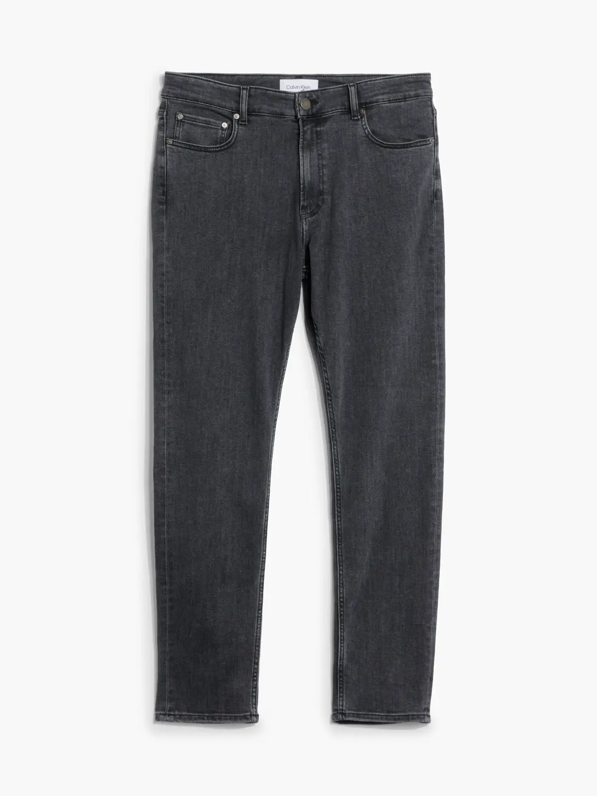 Calvin Klein TAPERED WASHED BLACK Erkek Antrasit Kot Pantolon