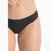 Puma PUMA WOMEN SEAMLESS STRING 2P PACK black Siyah Kadın 2'li Dikişsiz Tanga